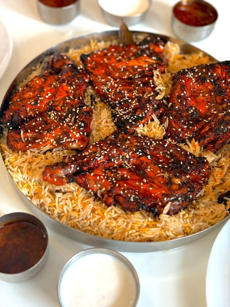 smoke grilled honey chilli alfaham